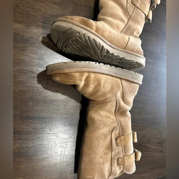 Ugg Boots Allegra Bow Chestnut Boots Womens Size 7