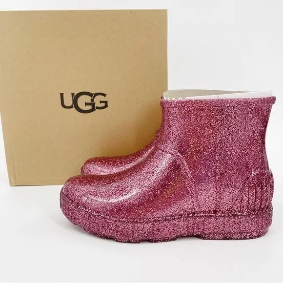 UGG Drizlita Glitter Kids Boots Sz 5