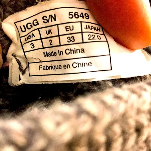 UGG girls boots.