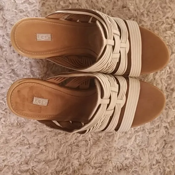 Ugg Melina Wedge Sandals.
