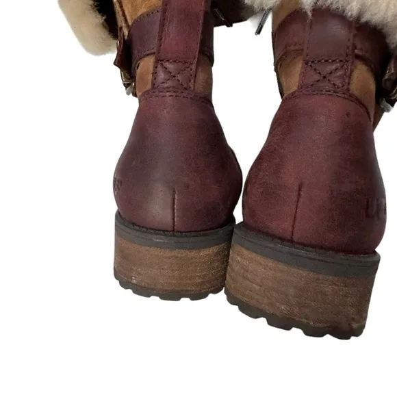 Ugg pernille modern moto convertible boot Size 9