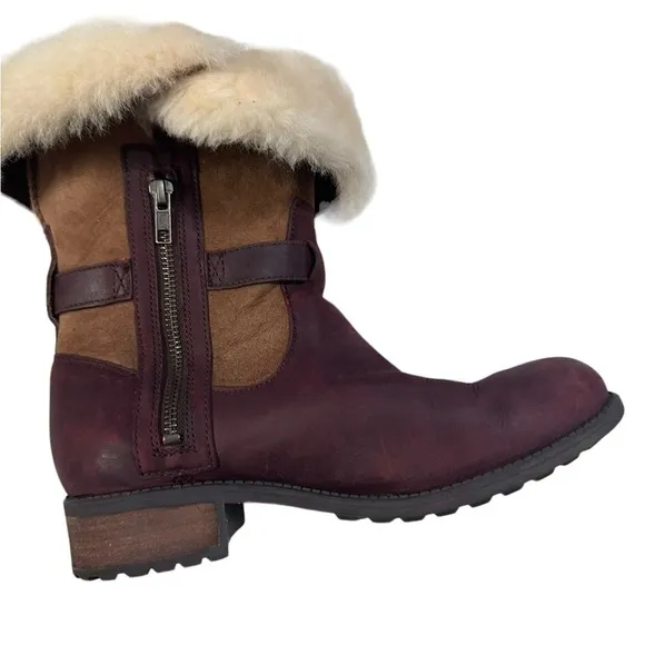 Ugg pernille modern moto convertible boot Size 9