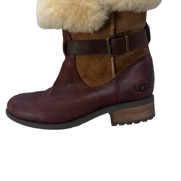Ugg pernille modern moto convertible boot Size 9