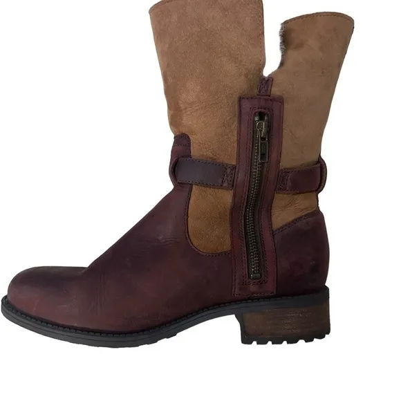 Ugg pernille modern moto convertible boot Size 9