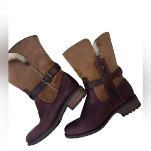 Ugg pernille modern moto convertible boot Size 9