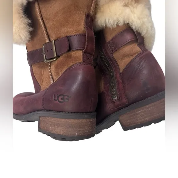 Ugg pernille modern moto convertible boot Size 9