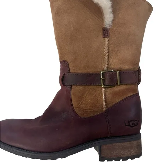 Ugg pernille modern moto convertible boot Size 9