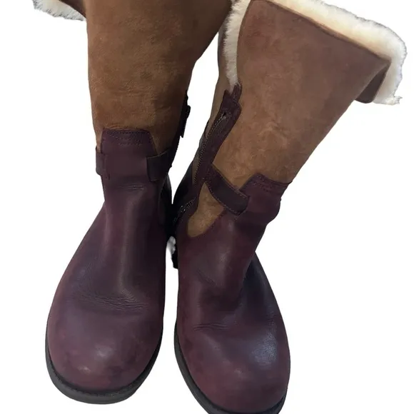 Ugg pernille modern moto convertible boot Size 9