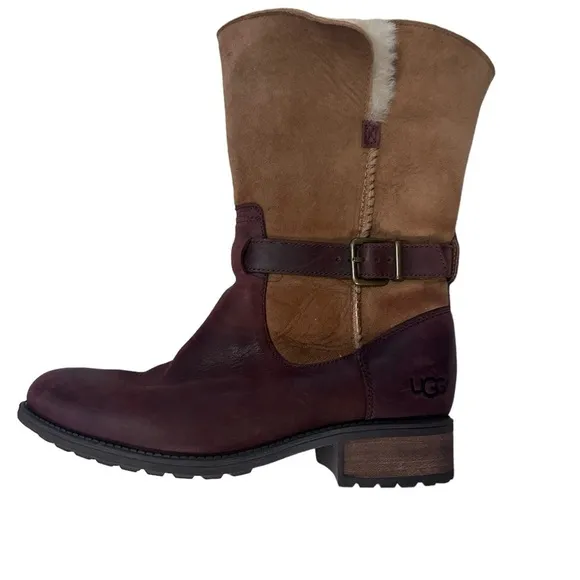 Ugg pernille modern moto convertible boot Size 9