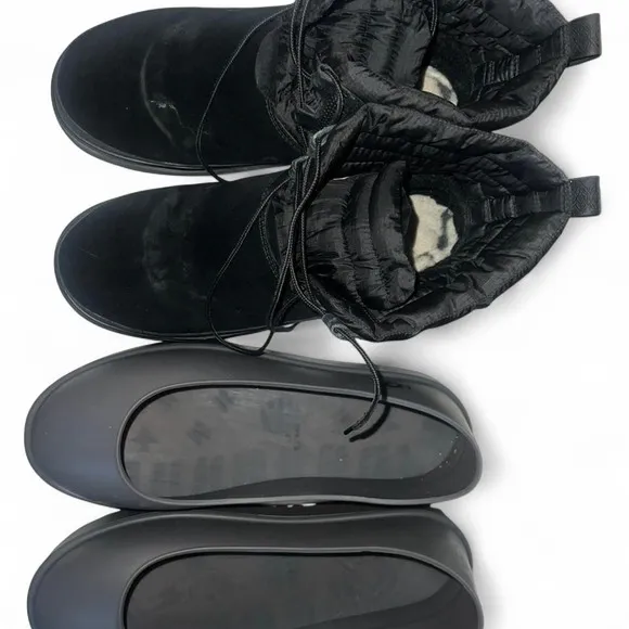 UGG Puffer Snow Boots with Removable Sole