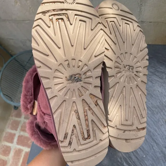 Ugg purple boots Barely worn