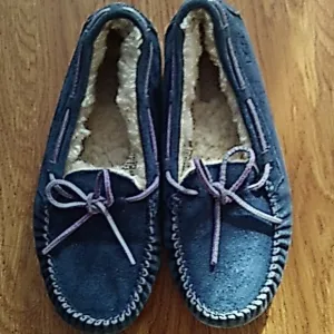 UGG shoes mocasín color blue 💙