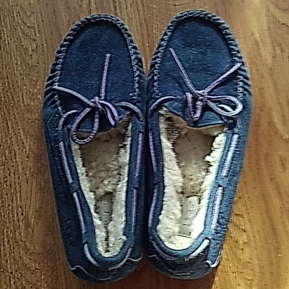 UGG shoes mocasín color blue 💙