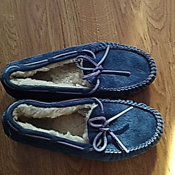 UGG shoes mocasín color blue 💙