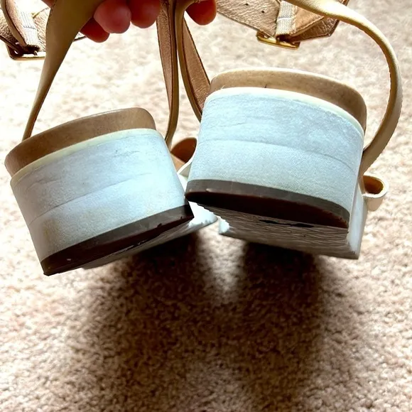 UGG Tipton Metallic Platform Sandals