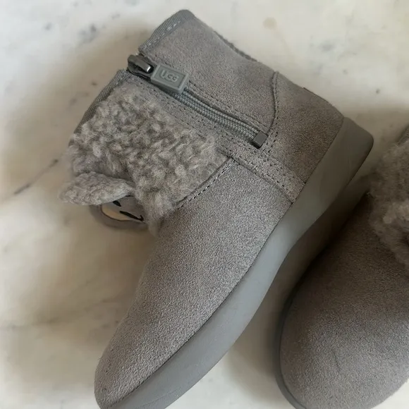 UGG Toddler Boots - Gray Koala Stuffie (size 10)