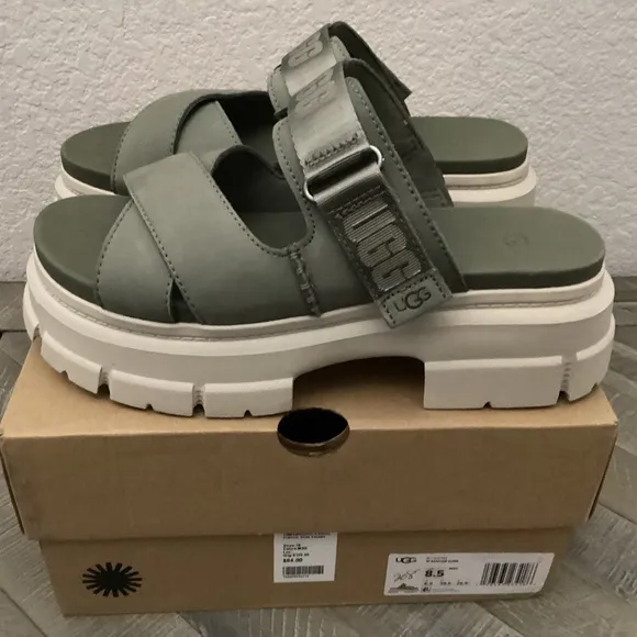 UGG® Women's Ashton Platform Slide Sandals, size 8.5
