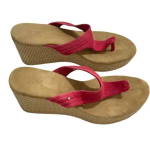 UGG Zamora Espadrilles Women's Size US 8.5 | EU 39.5 Wedge Flip Flop Sandals
