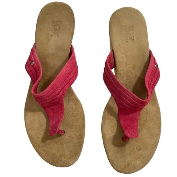 UGG Zamora Espadrilles Women's Size US 8.5 | EU 39.5 Wedge Flip Flop Sandals