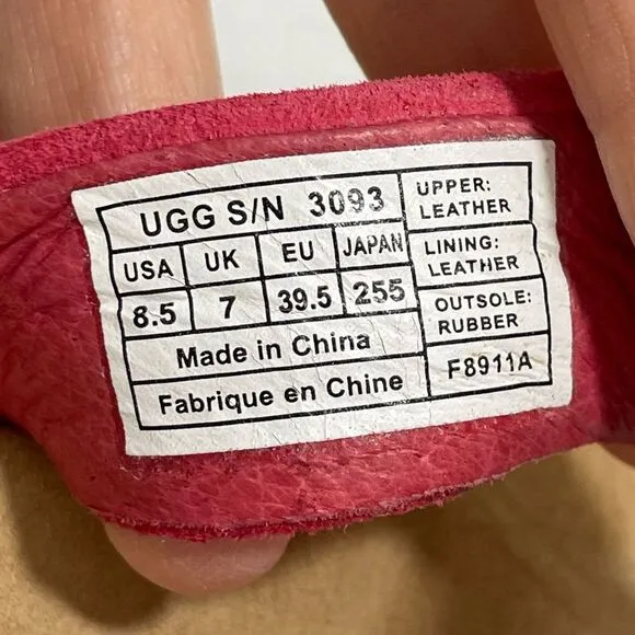 UGG Zamora Espadrilles Women's Size US 8.5 | EU 39.5 Wedge Flip Flop Sandals