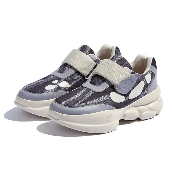 UIN Women's Chunky Sneakers Walking Casual Travel Shoes (Night Trail Ronda)