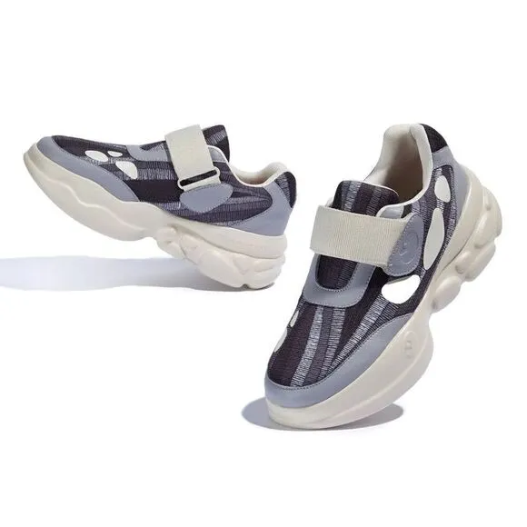 UIN Women's Chunky Sneakers Walking Casual Travel Shoes (Night Trail Ronda)