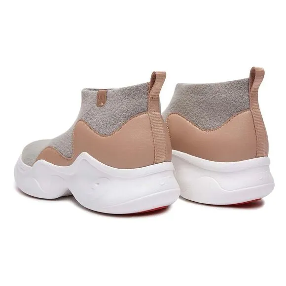 UIN Women's Walking Shoes Casual Chunky Sneaker (Heather Grey Palma II)