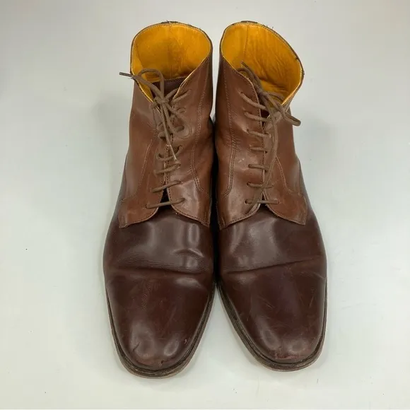 Undandy High Top Leather Derby Shoes Size 44