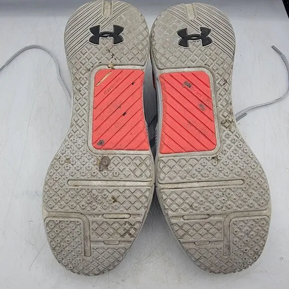 Under Armour HOVR Rise Mens 11 White Cross Trainer Sneaker Shoes 3022025-100