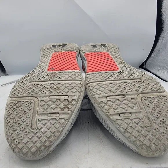 Under Armour HOVR Rise Mens 11 White Cross Trainer Sneaker Shoes 3022025-100