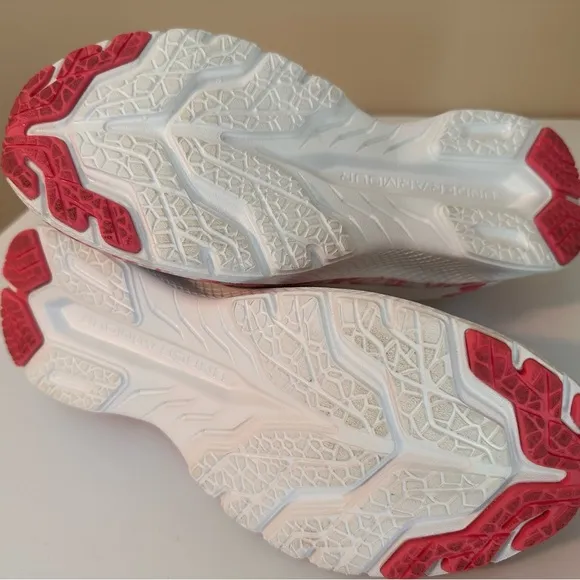 Under Armour Running Shoes Youth 6.5Y UA Bandit 6 White Pink Camo Girls Women