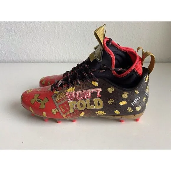 Under Armour Spotlight MC Jackpot Football Cleats Men’s Size 12 3025121-600