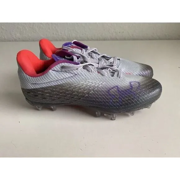 Under Armour Blur Smoke MC Halo Grey Metallic Ore Cleats Shoes Women’s Size 8.5