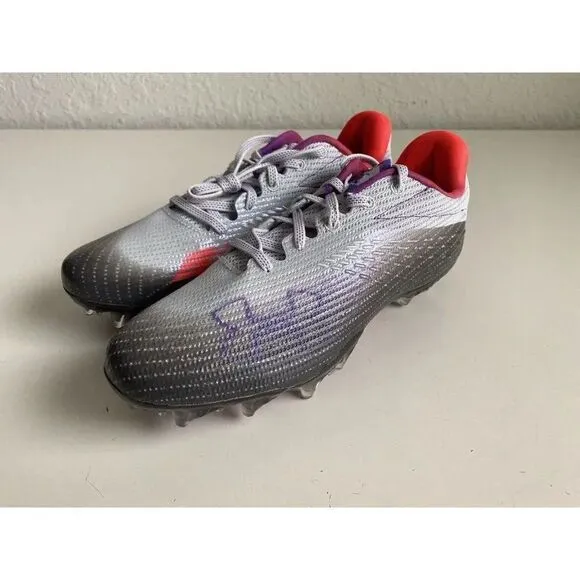 Under Armour Blur Smoke MC Halo Grey Metallic Ore Cleats Shoes Women’s Size 8.5