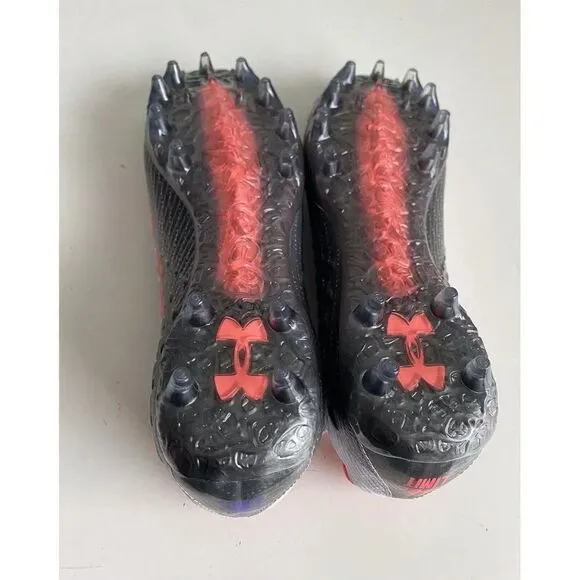 Under Armour Blur Smoke MC Halo Grey Metallic Ore Cleats Shoes Women’s Size 8.5