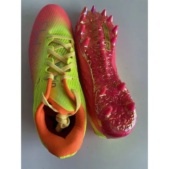 Under Armour UA Blur Smoke MC LE GRDNT Football Cleats 3025362-600 Men’s Sz 8