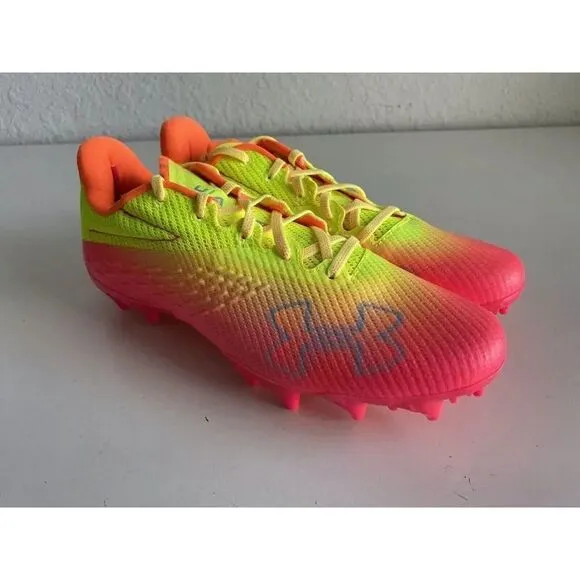 Under Armour UA Blur Smoke MC LE GRDNT Football Cleats 3025362-600 Men’s Sz 8