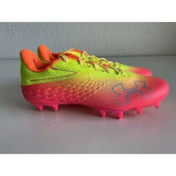 Under Armour UA Blur Smoke MC LE GRDNT Football Cleats 3025362-600 Men’s Sz 8