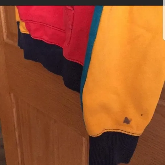 Urban Outfitters Colorblocked Oversized Fleece Hoodie Sweatshirt Size small