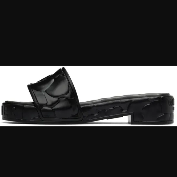 Valentino Garavani Atelier Rose Slide Sandals Platform Valentino Sandals