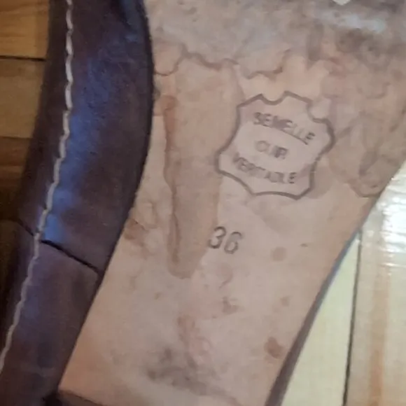 Vanessa Bruno leather shoes size 36