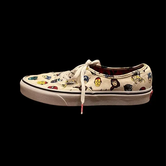 VANS Authentic Marvel Head Sneakers