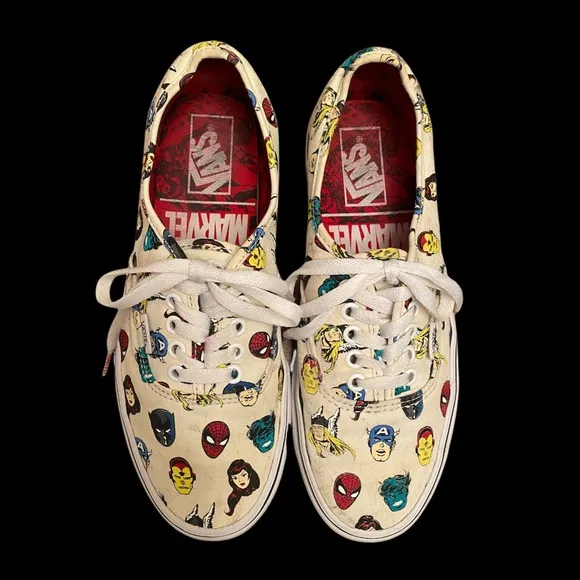 VANS Authentic Marvel Head Sneakers