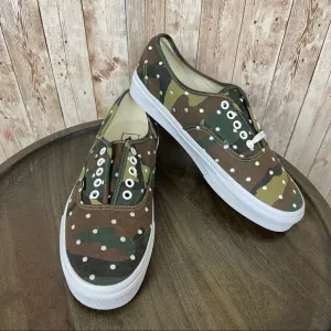 Vans Authentic Polka Dot Camo Sneaker Size 9 Men