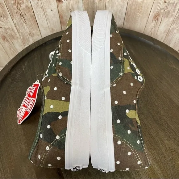 Vans Authentic Polka Dot Camo Sneaker Size 9 Men