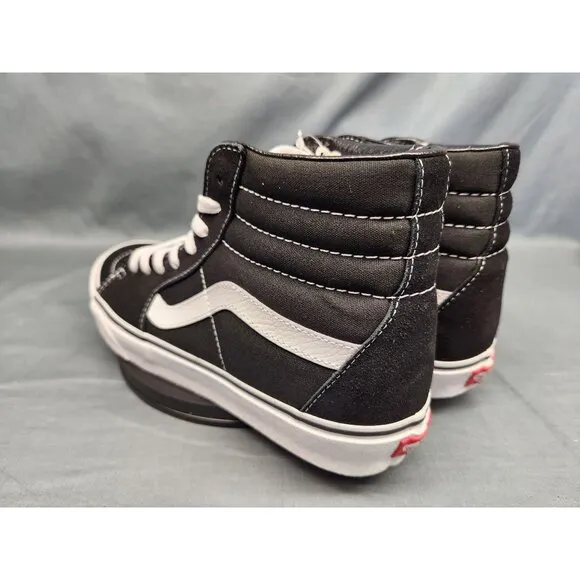 Vans Boys Sk8-Hi Casual Sneakers Black Marshmallow Size 5 NEW IN BOX!