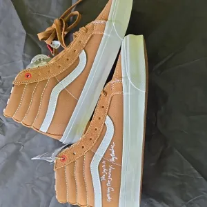 Vans Brown High-Top Sneakers
