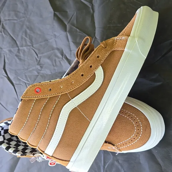 Vans Brown High-Top Sneakers