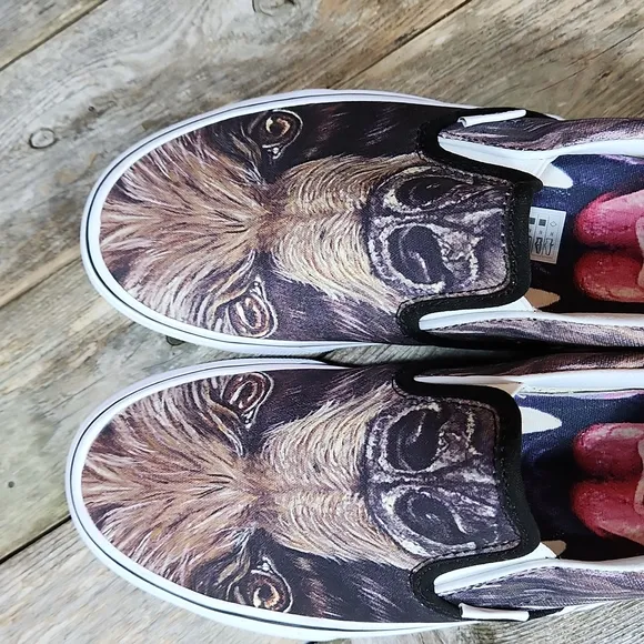 Vans Custom Culture 2015 Artwork  Bear Classic Men Unisex US 7.0/Women 8.5 VN-24