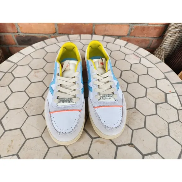 Vans Lowland CC Serio Collection Mens Size 11.5 Sail Cream Sky Blue VN0A5KYF1RC